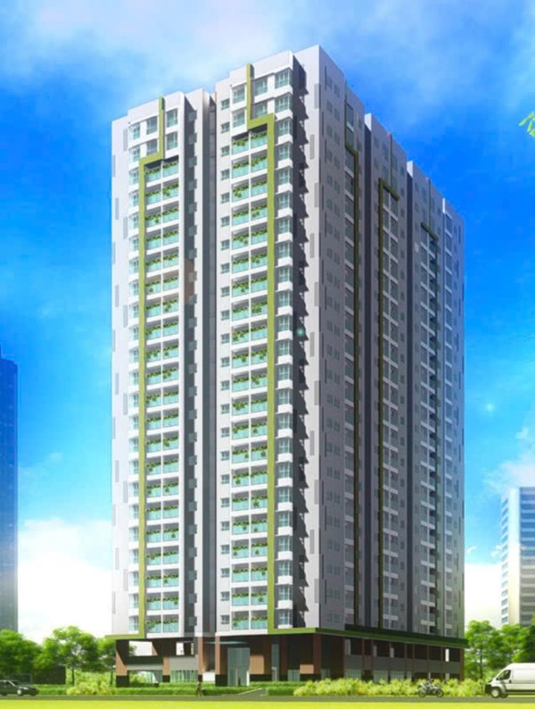 2024- CHUNG CƯ GREEN FIELD 686, QUẬN BT. ( Sơn lại Tường ngoài )