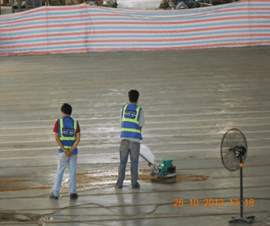 QUY TRÌNH THI CÔNG SƠN SÀN 